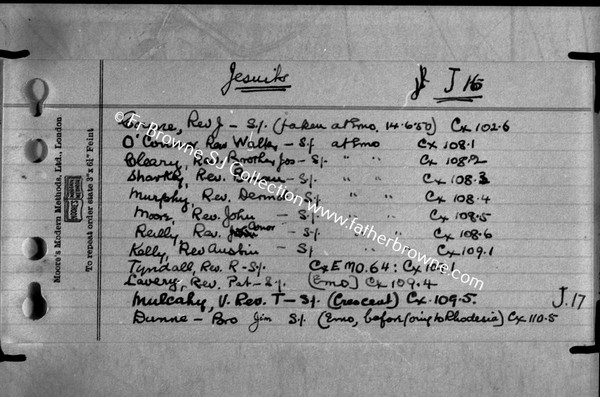 FR BROWNES INDEX